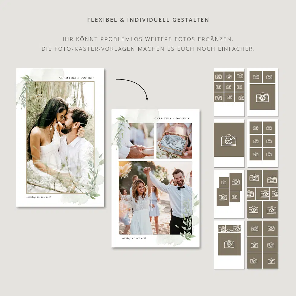 Dankeskarte Zweig â Bild 4