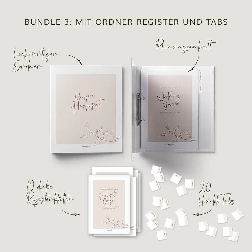myWeddingOffice Hochzeitsplaner Ordner & Guide – Bild 7