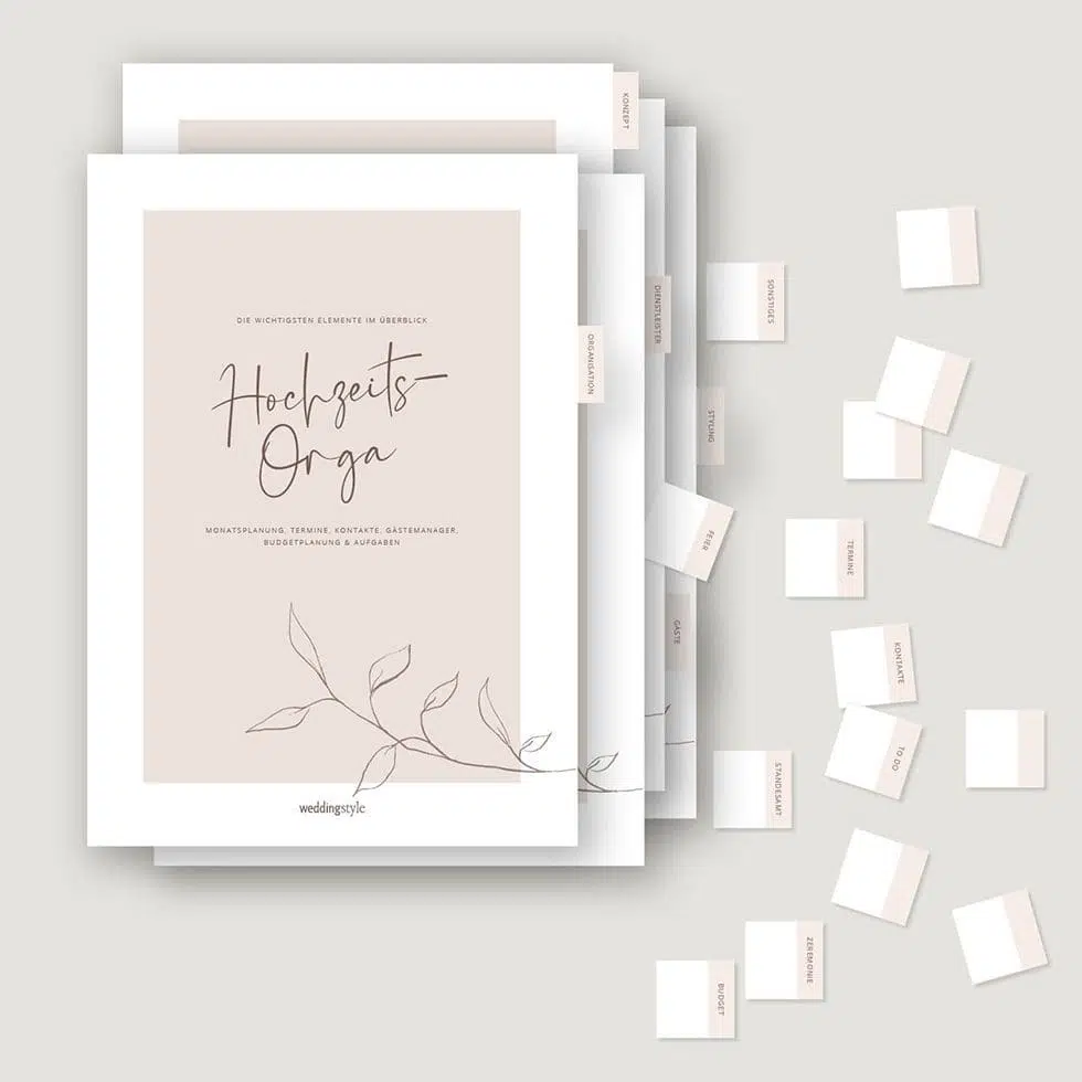 myWeddingOffice Hochzeitsplaner Ordner & Guide – Bild 9
