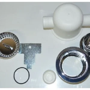 Original Hymer Siphon Siphon m.2 Abgängen-Farbe c D=60-m.2 Abgängen-Farbe chrom