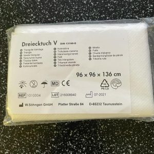 HARTMANN Dreiecktuch weiss Btl