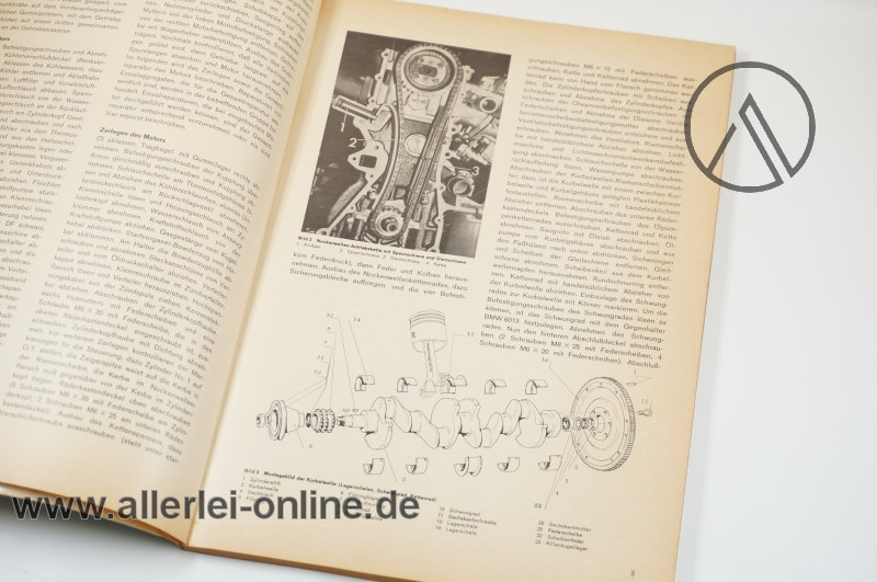 BMW 1600 bis BMW 2002 Querschnitt Reparaturanleitung | Bd. 138 Reparaturbuch A. Bucheli Zug Schweiz â Bild 6