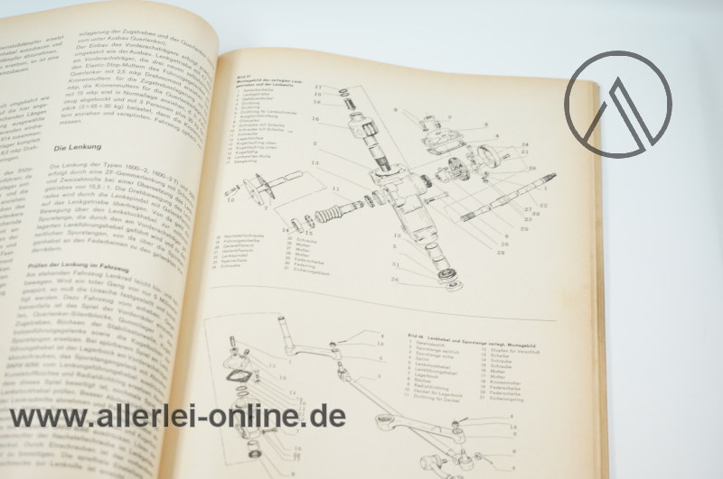 BMW 1600 bis BMW 2002 Querschnitt Reparaturanleitung | Bd. 138 Reparaturbuch A. Bucheli Zug Schweiz â Bild 9