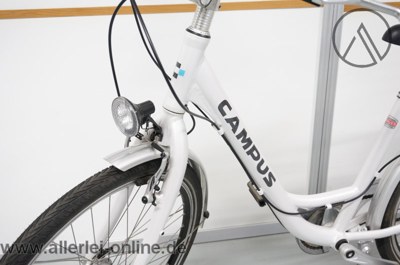 CAMPUS 26 Zoll Damenrad | Damen Fahrrad ,weiss | Shimano 7-Gang â Bild 7