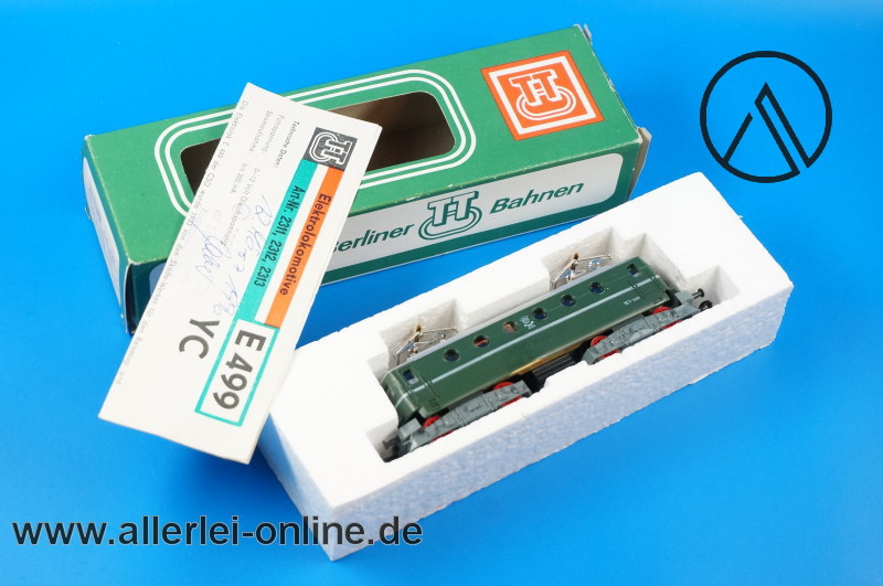 Berliner TT Bahnen | BTTB 2313 Elektrolokomotive E-499 | 12mm | 1:120 mit OVP â Bild 3