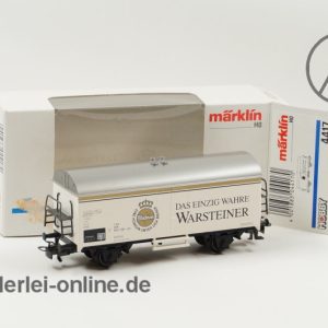 Märklin H0 | 4417 Bierwagen – Brauerei Warsteiner- Kühlwagen | Gedeckter Güterwagen mit OVP