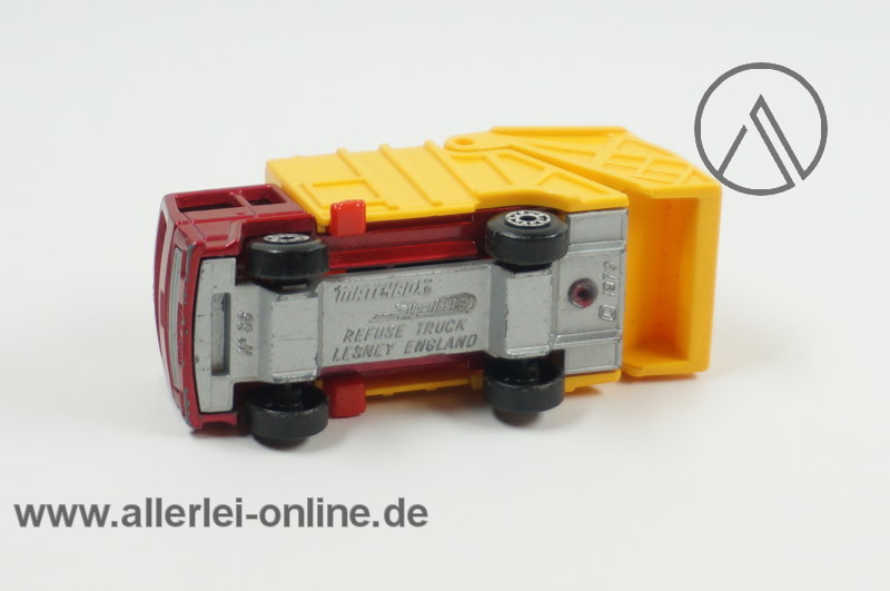 Matchbox Superfast England | No. 36 Refuse Truck | Müllwagen – Bild 5