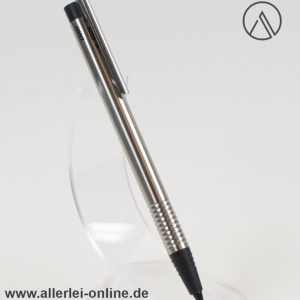 LAMY 105 Bleistift | Druckbleistift | Pushbutton Pencil 0,7 mm | Edelstahl – silber/schwarz