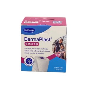 DERMAPLAST easy-rip 6cmx4m weiss