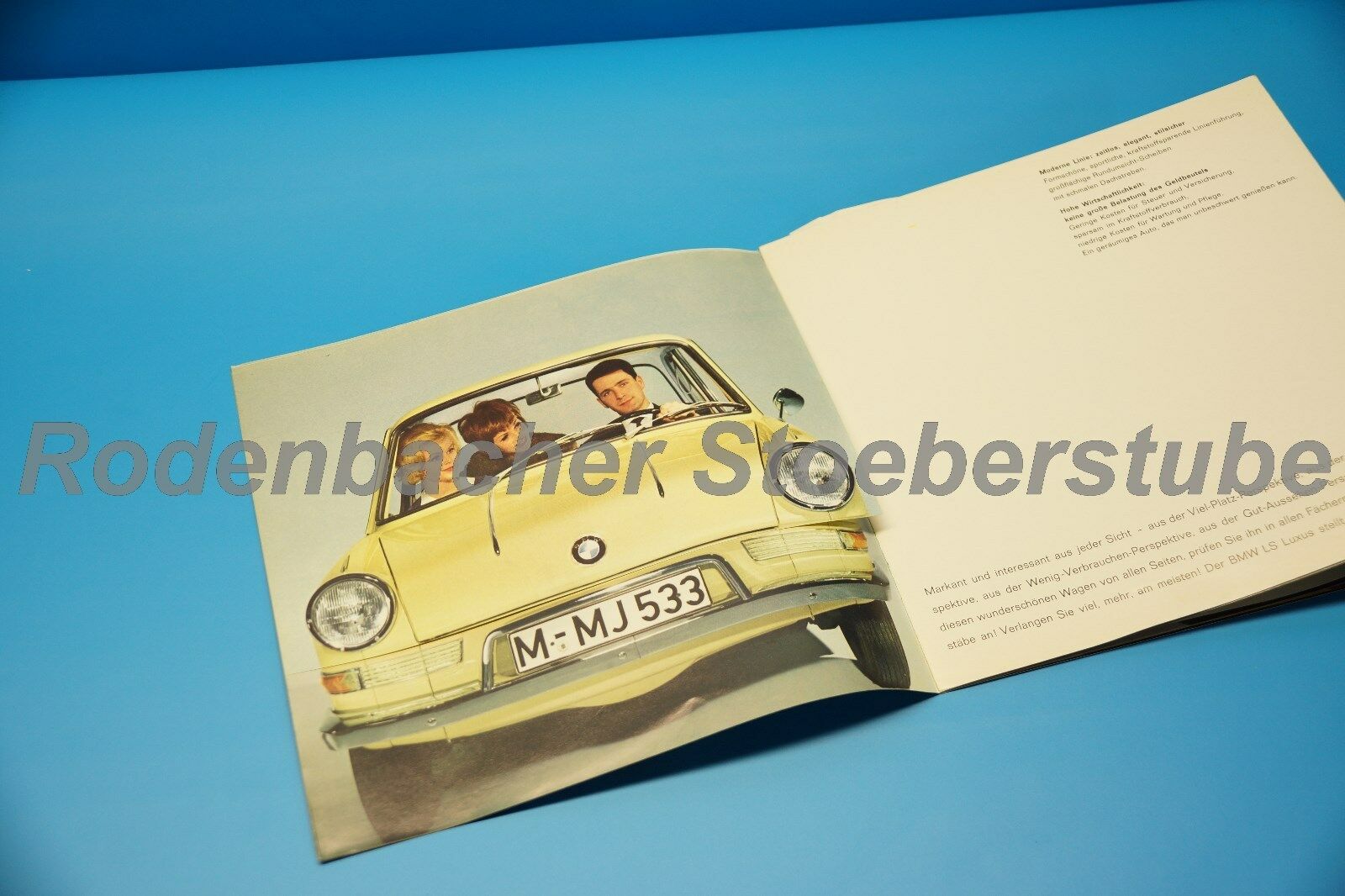 BMW 700 LS Luxus | Original Verkaufsbroschüre / Techn.Daten von 1962 – Bild 4