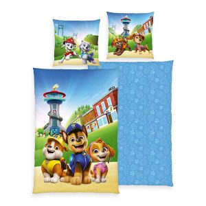 Paw Patrol Bettwäsche ‘Adventure Bay Crew’ – 135×200 oder 140×200 cm, Renforcé