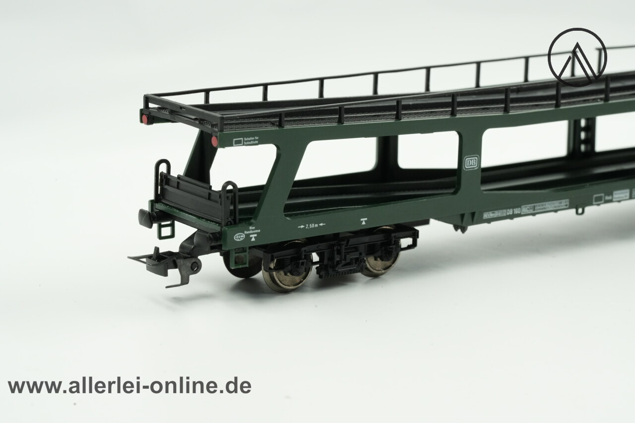 Fleischmann H0 | Fleischmann 5285 Autotransportwagen ,unbeladen | 4-Achs Güterwagen der DB mit OVP – Bild 6