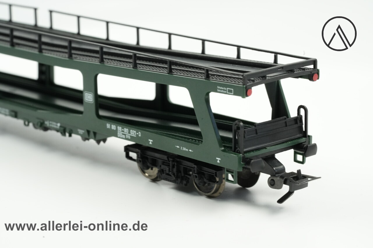 Fleischmann H0 | Fleischmann 5285 Autotransportwagen ,unbeladen | 4-Achs Güterwagen der DB mit OVP – Bild 3