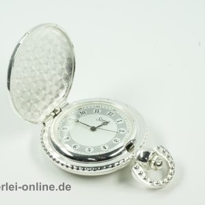 The Heritage Collection Taschenuhr Sorge ,versilbert | Mechanisches Uhrwerk mit Handaufzug
