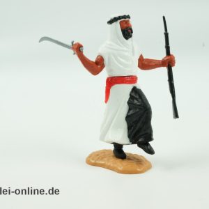 Timpo Toys Araber | Araber mit Dolch und Gewehr | Vintage Timpo Toys Steckfigur