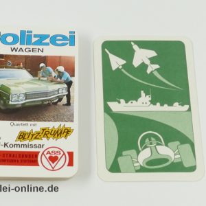 Polizei Wagen Quartett | Nr: 3220 ASS – Altenburg Stralsunder Spielkarten