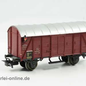 Märklin H0 | Märklin 4506 Gedeckter Güterwagen 306 mit Schlusslaternen | 248 847 Güterwagen der DB