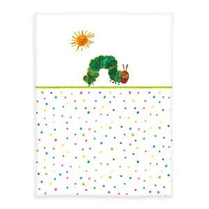 Raupe Nimmersatt Babydecke – Evergreen