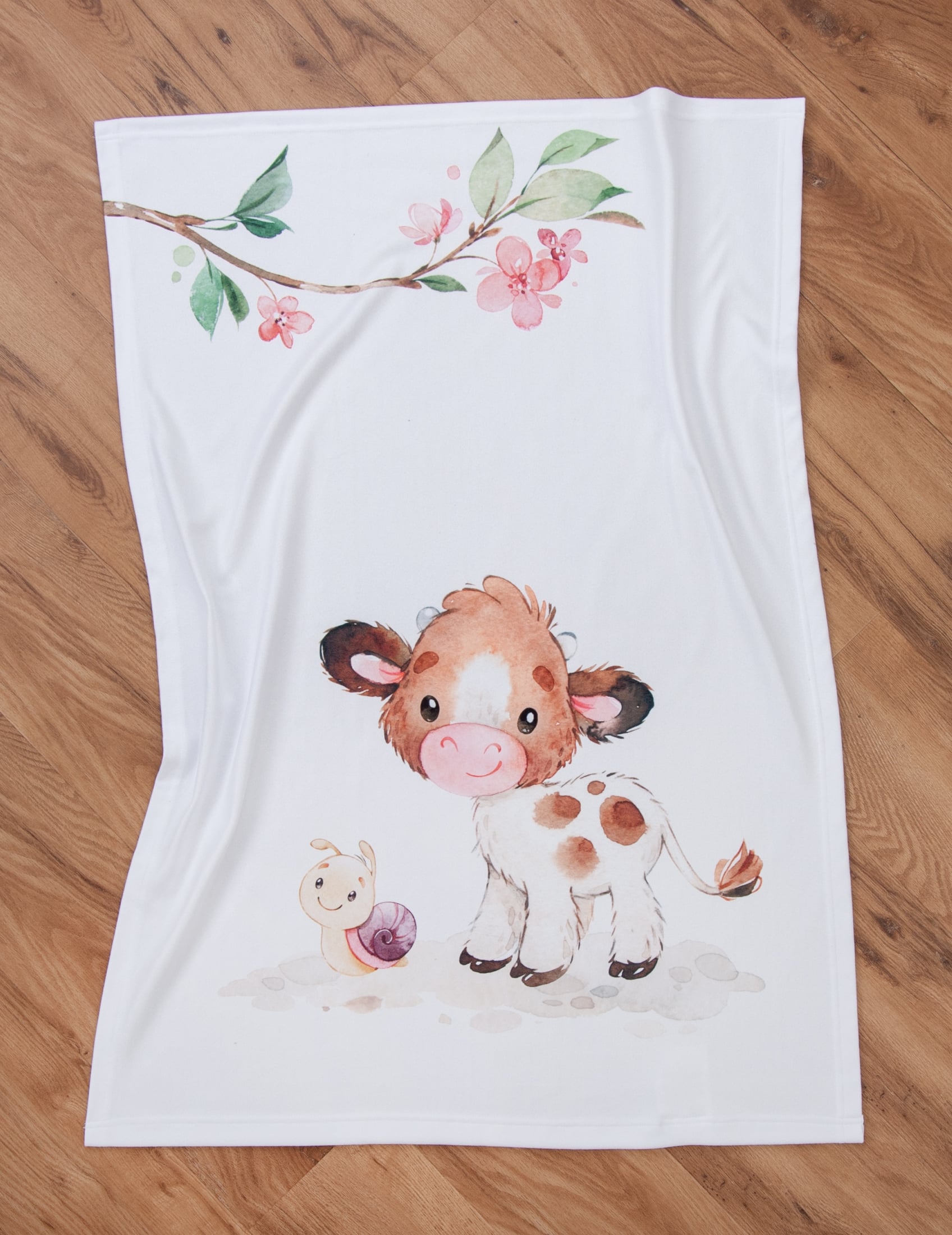 babybest® Kuscheldecke – Süßes Kälbchen – Bild 4