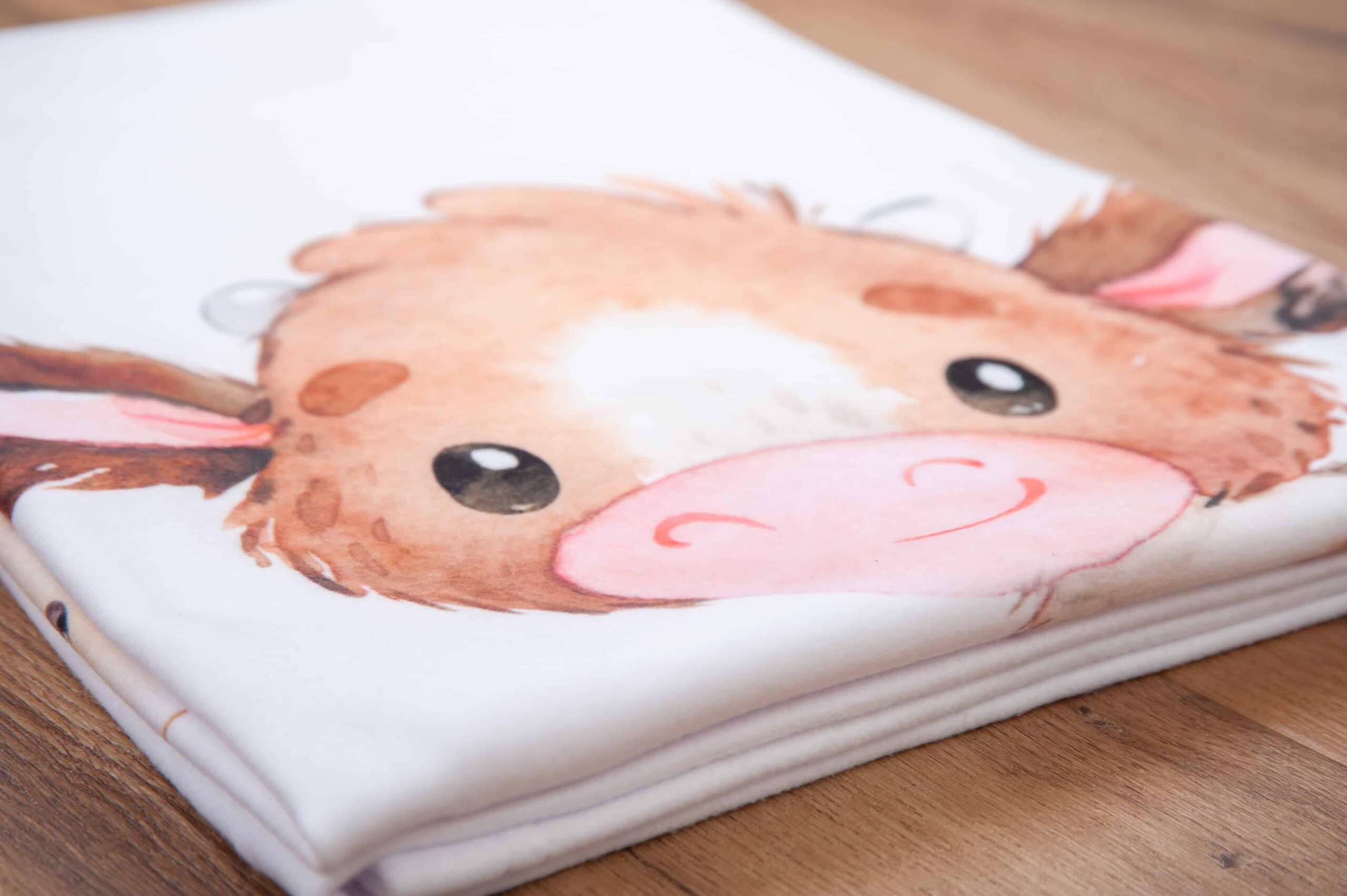 babybest® Kuscheldecke – Süßes Kälbchen – Bild 5
