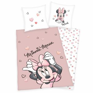 Minnie Mouse Bettwäsche-Set ‘Beautiful’ – 135×200 cm, Renforcé