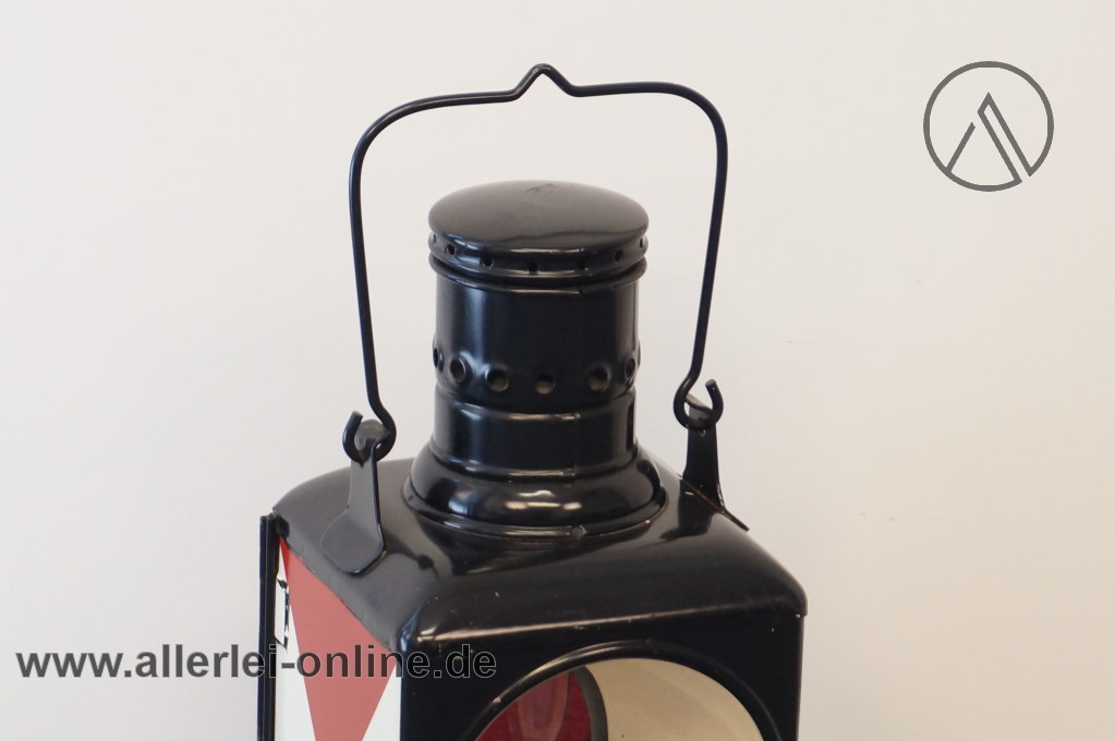 Deutsche Bahn Oberwagenlaterne | OSMEKA Zugschlusslaterne mit Petroleum Kosmosbrenner â Bild 5