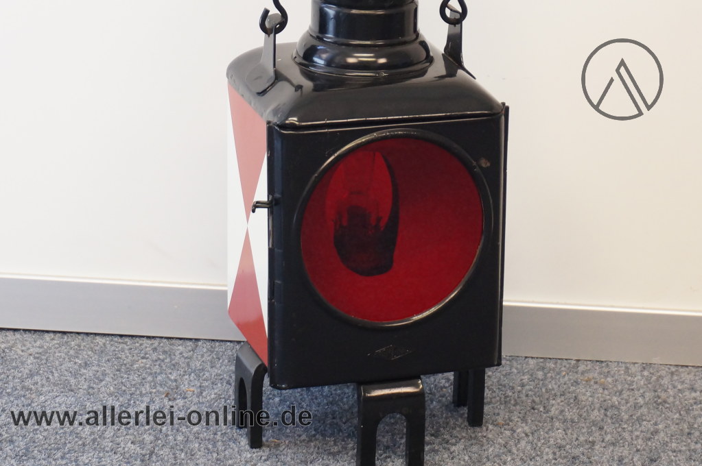 Deutsche Bahn Oberwagenlaterne | OSMEKA Zugschlusslaterne mit Petroleum Kosmosbrenner â Bild 3