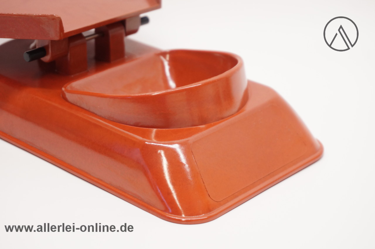 Helit Bakelit Zahlteller | Bakelit-Kipp-Zahlteller ,rot | Vintage Bakelit â Bild 4