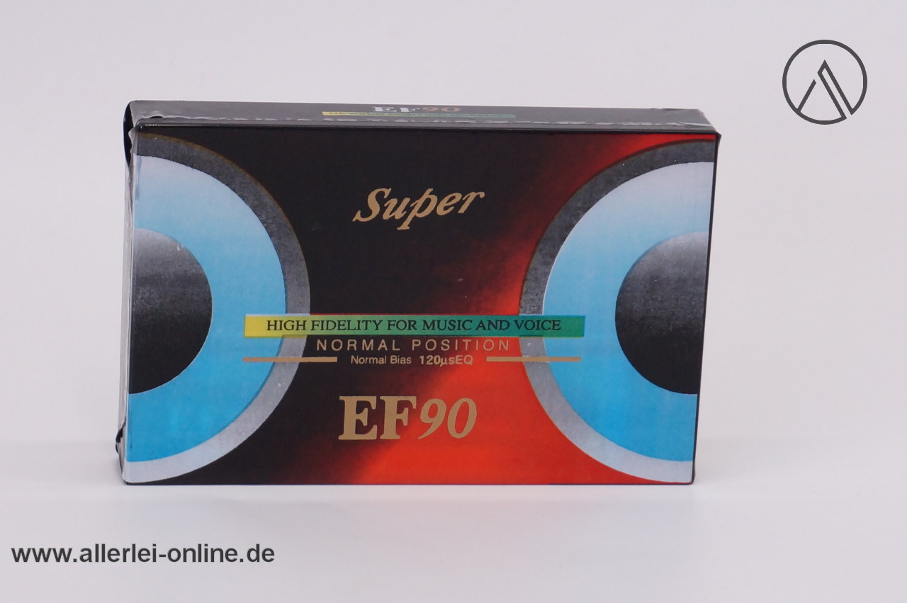 EF 90 | Audio Kassette | High Fidelity | Music and Voice Leerkassette | NEU/OVP â Bild 2