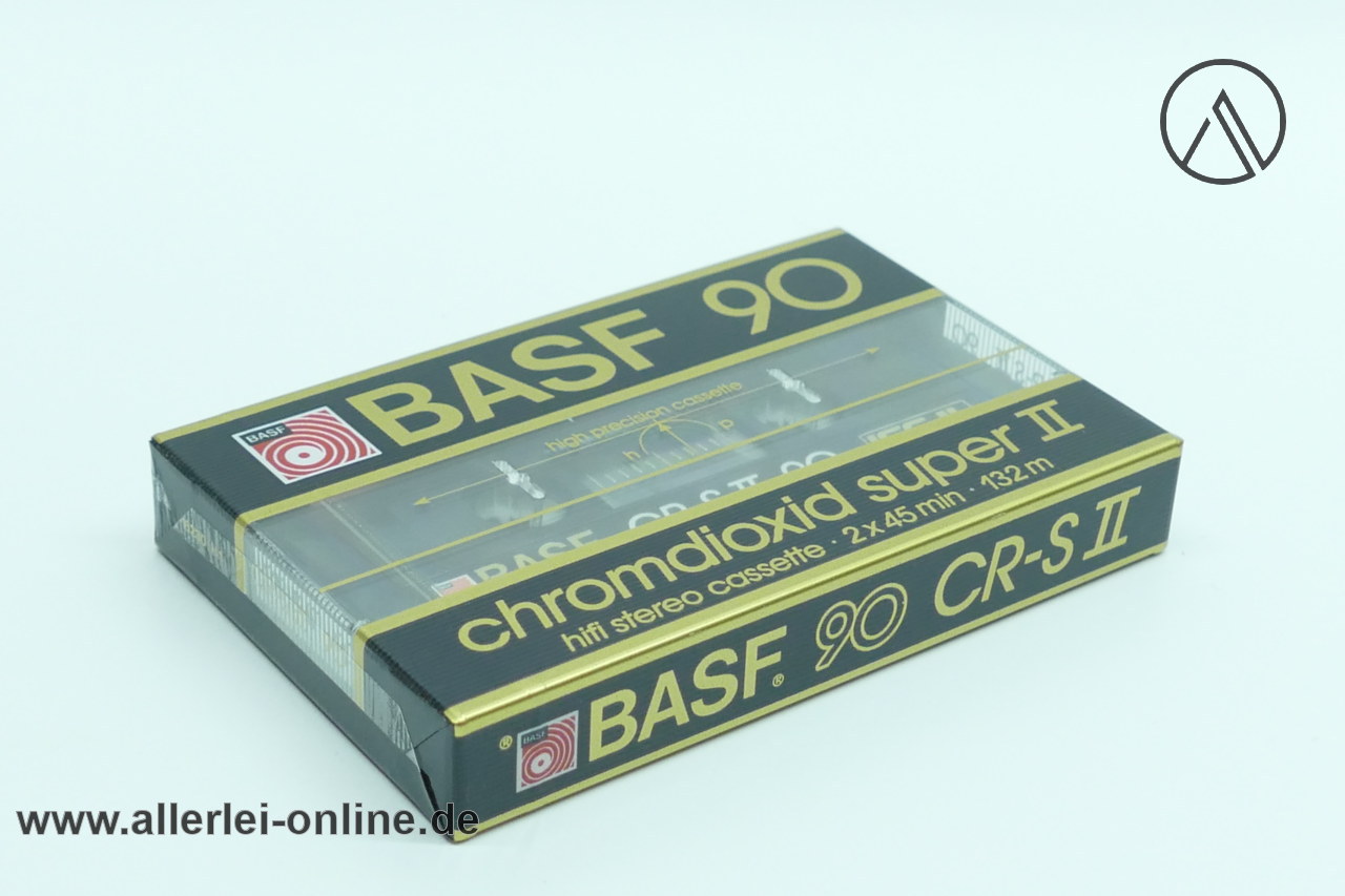 BASF Audiokassette | CR-S II 90 min CHROMDIOXID SUPER II Cassette NEU/OVP â Bild 7