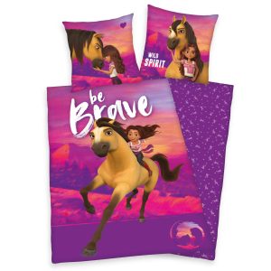 Spirit Kinderbettwäsche – Be brave
